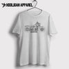 Harley Davidson Softail Classic 2017 Premium Motorcycle Art Men’s T-Shirt