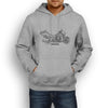 Harley Davidson Ultra Limited Premium Motorcycle Art Men’s Hoodie