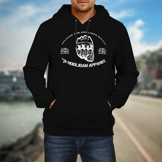 clenched-fist-with-logo-hooligan-apparel-premium-hooligan-art-men-s-hoodie-or-jumper