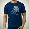 cat-skid-steer-loader-272d3-premium-construction-art-men‚Äôs-t-shirt