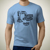 cat-large-excavator-390f-premium-construction-art-men‚Äôs-t-shirt
