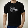 new-holland-combine-harvester-premium-tractor-art-men‚Äôs-t-shirt