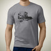 new-holland-combine-harvester-premium-tractor-art-men‚Äôs-t-shirt
