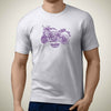HA Honda CBR 650R 2019 Premium Motorcycle Art Men T-Shirt