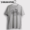 Honda CB125R 2018 Premium Motorcycle Art Men’s T-Shirt