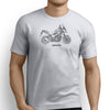 Honda CB500X 2017 Premium Motorcycle Art Men’s T-Shirt