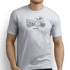 Honda CBR1100XX BLACKBIRD 2001 Premium Motorcycle Art Men’s T-Shirt
