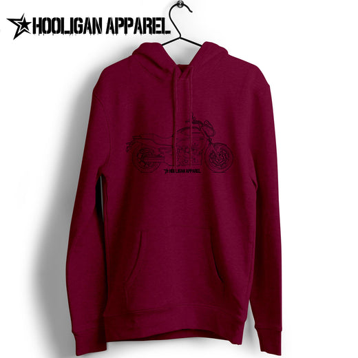 Honda CTX700N DCT 2018 Premium Motorcycle Art Men’s Hoodie