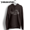 Honda CTX700N DCT 2018 Premium Motorcycle Art Men’s Hoodie