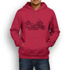 Honda Gold Wing GL1800 2016 Premium Motorcycle Art Men’s Hoodie