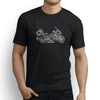 Honda Gold Wing GL1800 2016 Premium Motorcycle Art Men’s T-Shirt