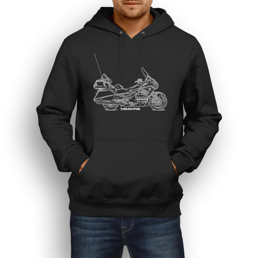 Honda Gold Wing GL1800 2016 Premium Motorcycle Art Men’s Hoodie