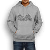 Honda Gold Wing GL1800 2016 Premium Motorcycle Art Men’s Hoodie