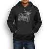 Honda MSX125 2014 Premium Motorcycle Art Men’s Hoodie