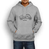 Honda NM4 2017 Premium Motorcycle Art Men’s Hoodie