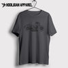 Honda Shadow Phantom 2018 Premium Motorcycle Art Men’s T-Shirt