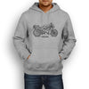 Honda VFR400 NC30 Premium Motorcycle Art Men’s Hoodie