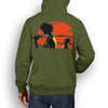 MARVEL / DC INSPIRED FAN ART AFRO SAMURAI DESIGN HOODIE