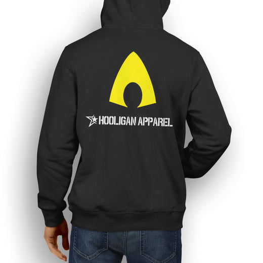 MARVEL / DC INSPIRED FAN ART LOGO AQUAMEN DESIGN HOODIE