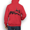 MARVEL / DC INSPIRED FAN ART BATMAN AND GOTHAM CITY DESIGN HOODIE