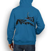 MARVEL / DC INSPIRED FAN ART BATMAN AND GOTHAM CITY DESIGN HOODIE