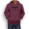 MARVEL / DC INSPIRED FAN ART LOGO BATMAN DESIGN HOODIE