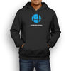 MARVEL / DC INSPIRED FAN ART LOGO FANTASTIC 4 DESIGN HOODIE
