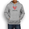 MARVEL / DC INSPIRED FAN ART LOGO SUPERMAN DESIGN HOODIE