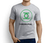 MARVEL / DC INSPIRED FAN ART LOGO GREEN LANTERN DESIGN T-SHIRT