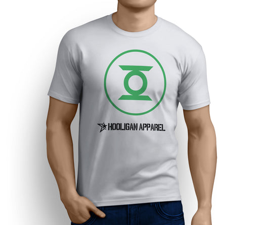 MARVEL / DC INSPIRED FAN ART LOGO GREEN LANTERN DESIGN T-SHIRT