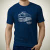 mercedes-benz-antos-fuel-tanker-premium-truck-art-men‚Äôs-t-shirt