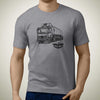 mercedes-benz-antos-fuel-tanker-premium-truck-art-men‚Äôs-t-shirt