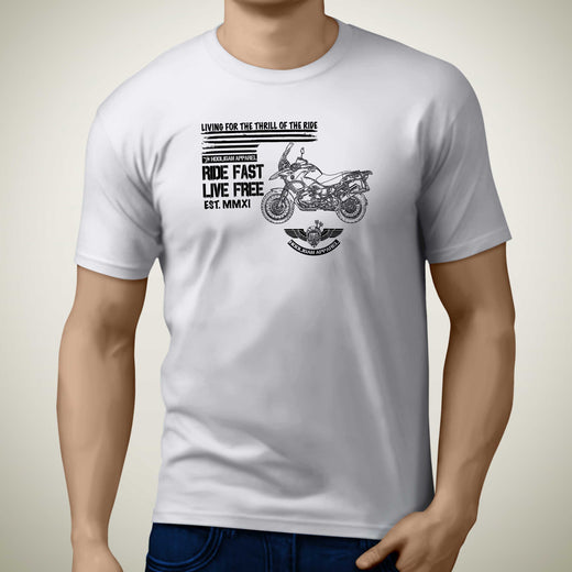 living-bmw-R1200gs-adventure-90-years-special-model-2013-premium-motorcycle-art-men-s-t-shirt