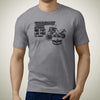 living-bmw-f-700-gs-2017-premium-motorcycle-art-men-s-t-shirt