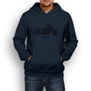 Hyosung GV650 Premium Motorcycle Art Men’s Hoodie