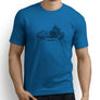 Indian Chief Vintage Premium Motorcycle Art Men’s T-Shirt