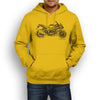 JL Illustration for a Aprilia Tuono V4 1100RR Motorbike fan Hoodie