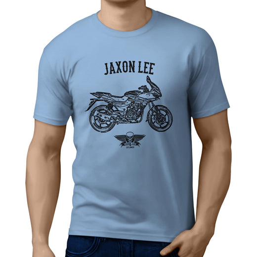 Jaxon Lee Illustration For A Pulsar 220 Bajaj Motorbike Fan T-shirt