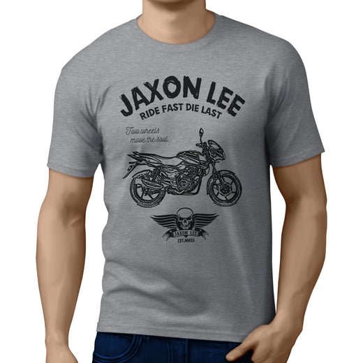 JL Ride Illustration For A Bajaj Pulsar 150 Motorbike Fan T-shirt