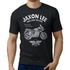 JL Ride Illustration For A Bajaj Pulsar 220 Motorbike Fan T-shirt