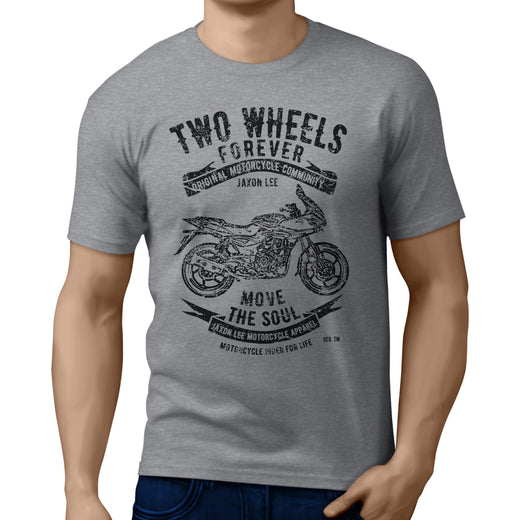 JL Soul Illustration For A Bajaj Pulsar 220 Motorbike Fan T-shirt
