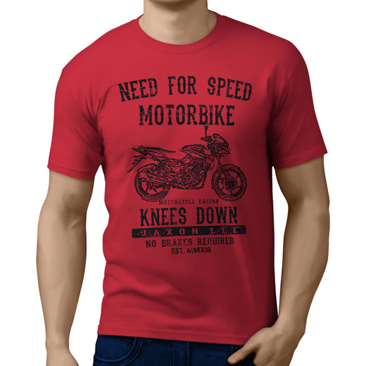 JL Speed Illustration For A Bajaj Pulsar 150 Motorbike Fan T-shirt
