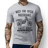 JL Speed Illustration For A Beta 125 RRS Motorbike Fan T-shirt