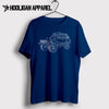 Jeep Cherokee kitted 2015 Inspired Car Art Men’s T-Shirt