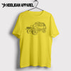 Jeep Cherokee kitted 2015 Inspired Car Art Men’s T-Shirt