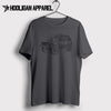 Jeep Cherokee kitted 2015 Inspired Car Art Men’s T-Shirt
