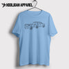 Jeep Renegade With Trailer 2017 Inspired Car Art Men’s T-Shirt