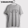 Jeep Wrangler Sport SUV 2011 Inspired Car Art Men’s T-Shirt