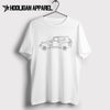 Jeep Wrangler Sport SUV 2011 Inspired Car Art Men’s T-Shirt