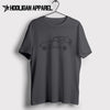 Jeep Wrangler Sport SUV 2011 Inspired Car Art Men’s T-Shirt